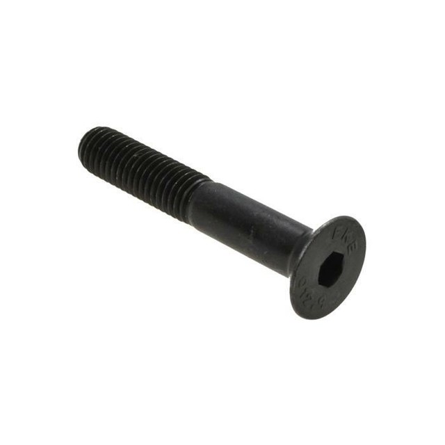Qty 100 Countersunk Head Socket M8 (8mm) x 110mm Plain Screw Flat Black CSK Qty 100 Countersunk Head Socket M8 (8mm) x 110mm Plain Screw Flat Black CSK