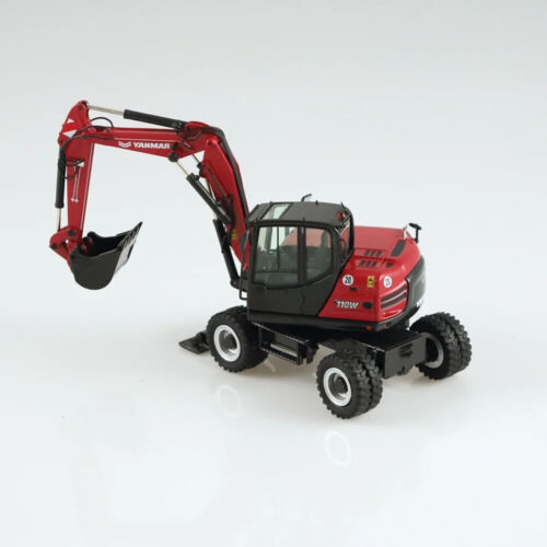 NZG - Excavadora móvil Yanmar B110W "Nuevo diseño" Nueva + EMBALAJE ORIGINAL 1:50 - Imagen 5 de 5