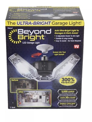 Beyond Bright Deckenlampe Werkstattlampe Deckenleuchte Helle LED Licht Lampe E27