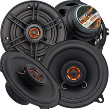 2x Audiobank 5.25" 450 Watt Max Power 2-Way Car Audio Stereo Coaxial Speaker