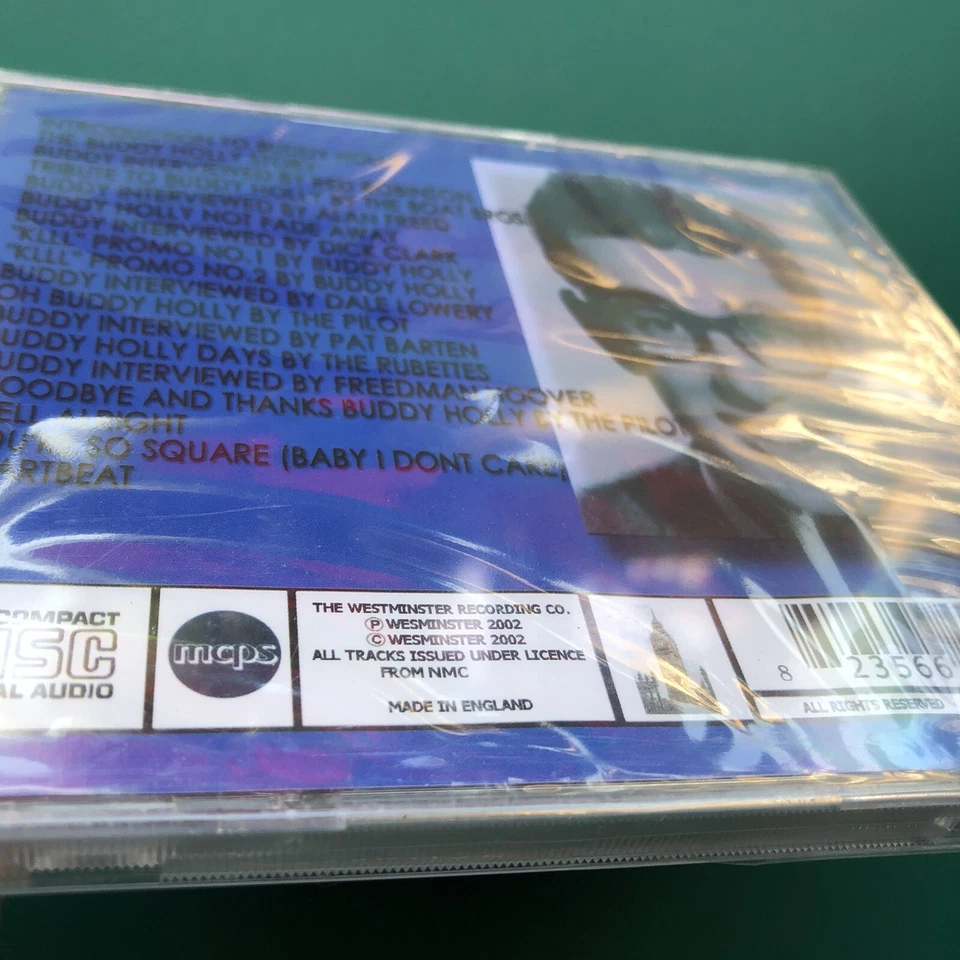 BUDDY HOLLY STORY Rock & Roll Rockabilly CD Dick Clark • Red Robinson Interviews - Image 4 of 4