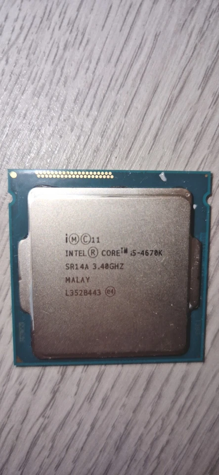 Intel Core i5-4670K 4670K - 3.4GHz Quad-Core (BXF80646I54670K) Processor - Image 2 of 3