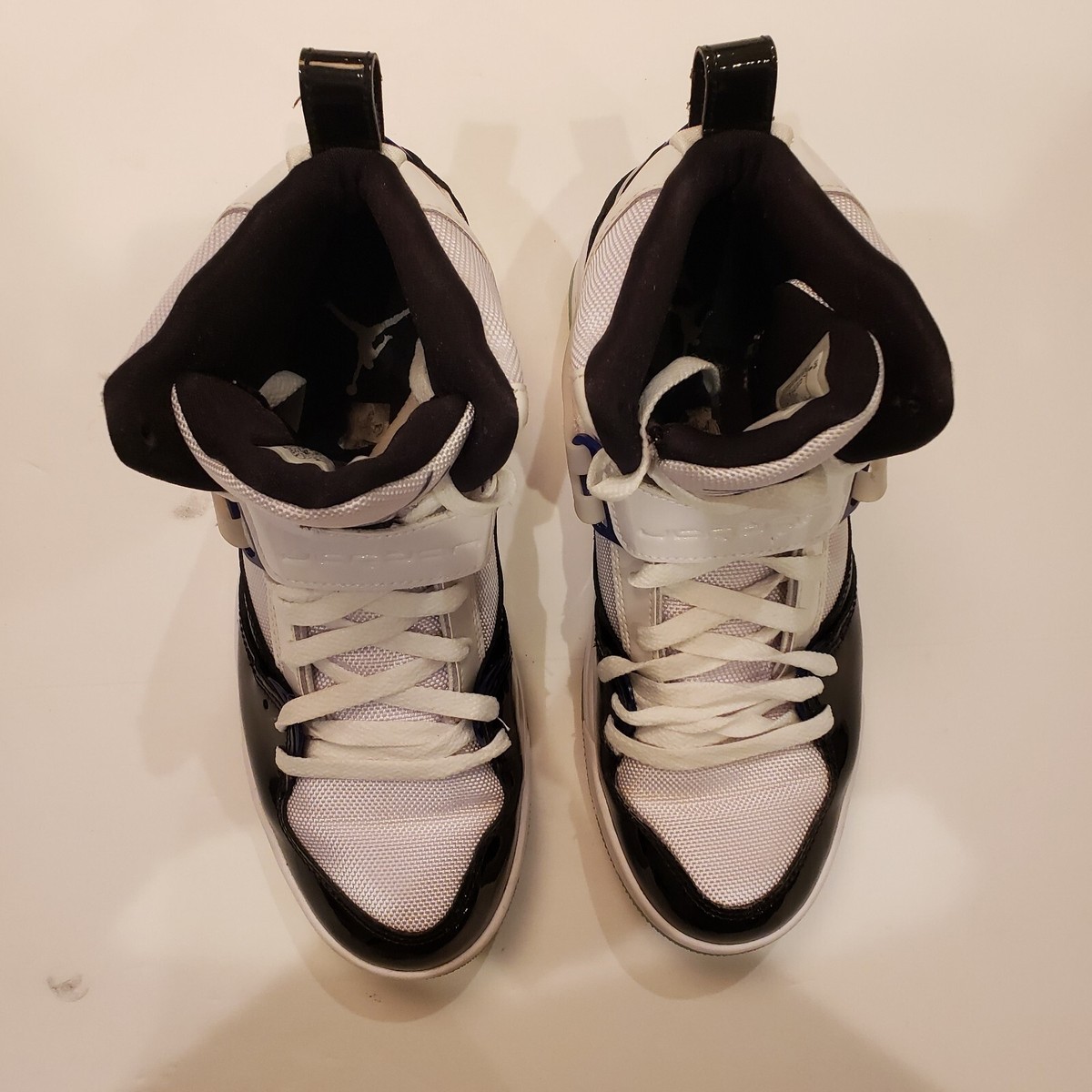 Jordan Flight 45 High Concord DC2571-100 White Black Basketball Shoe Men\'s 11 Jordan Flight 45 High Concord Basketball Sneaker Shoe US 8  main image 3