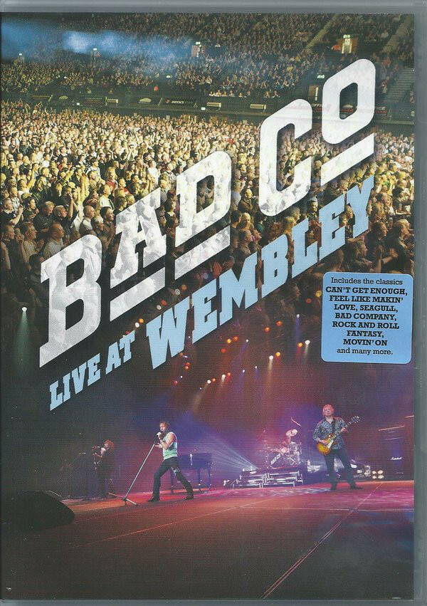 Bad Company Live At Wembley DVD (Eagle Vision) New And Sealed