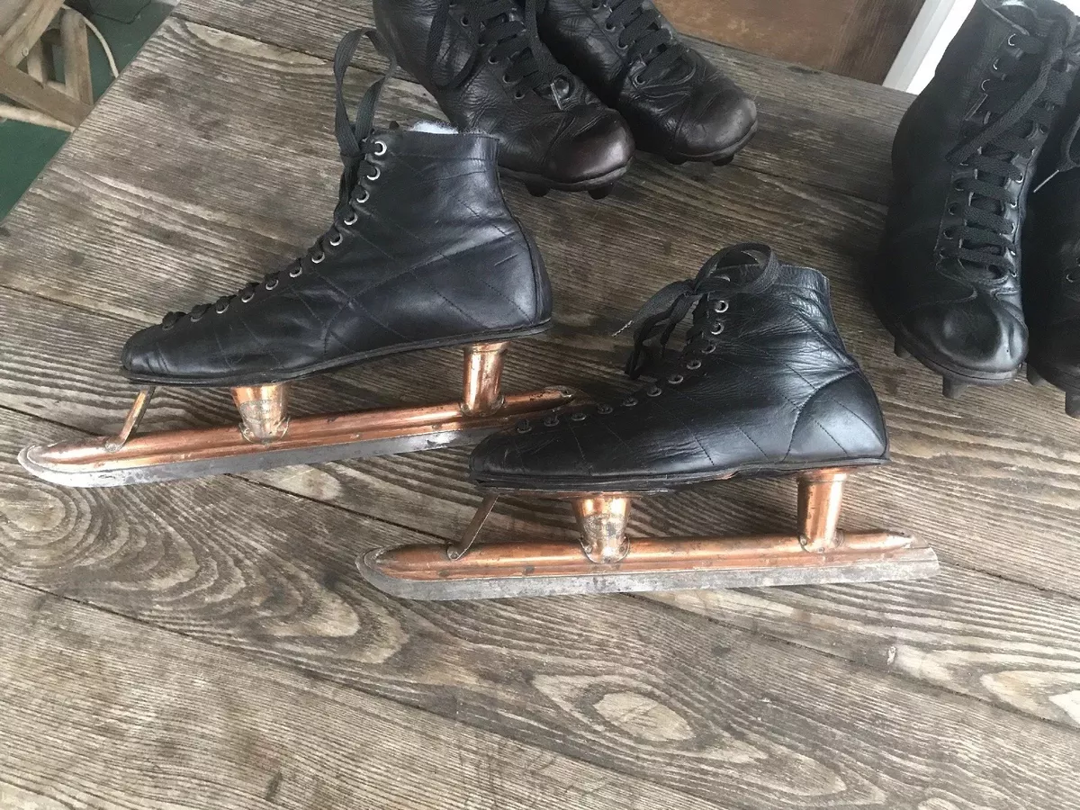 Ice skating boots best sale ebay