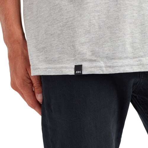 NWT MENS DAKINE POLLARD SHORT SLEEVE T-SHIRT $30 M Heather Grey cotton - Picture 6 of 7
