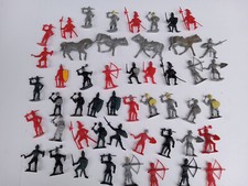 MPC Knights Vintage Toy Soldier LOT 1  Inches 45mm Medieval Castle Warfare