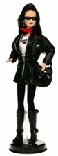 Barbie HARLEY DAVIDSON Doll  3 in Series Brunett MIB