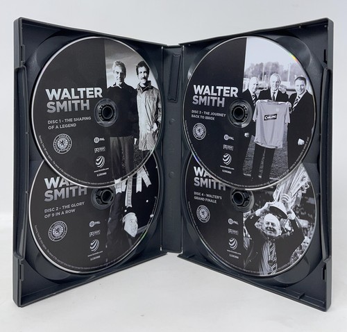 Walter Smith: The Story Of A Rangers Legend (4-Disc DVD Set, Region Free) w/Slip - Picture 2 of 6