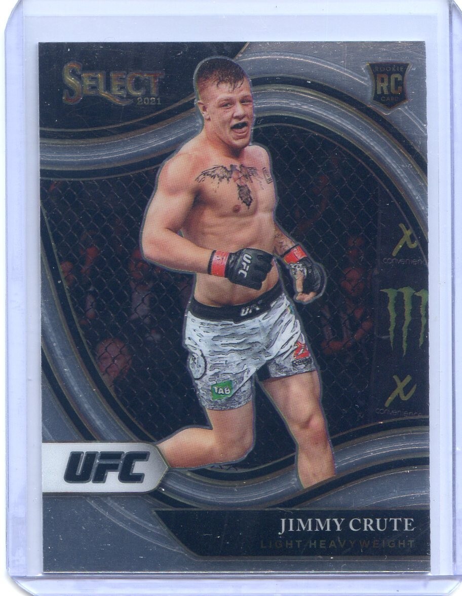 2021 Panini Select UFC Octagonside SP NO. 251 Jimmy Crute - Light Heavyweight RC
