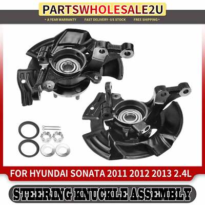 Par De Mazas Delanteras (Izquierda Y Derecha) Para Hyundai Sonata 2011-2013 – Evan Fischer – Con Rodamientos