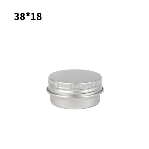5 Pack Small Metal Container Round Tin Mineralized Makeup Empty Cream Jar Bottle - Picture 16 of 21