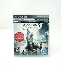 Assassin's Creed III GameStop Edition (Playstation 3) PS3 Complete CIB 