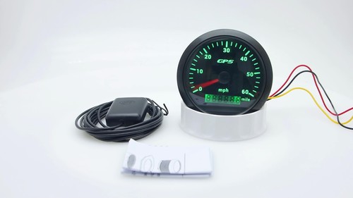 85mm GPS Speedometer 0-30MPH Gauge for Car Truck Motorcycles Boat Waterproof - Video 1 of 1
