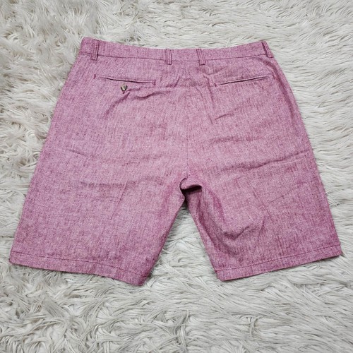 Bermuda da golf rosso Old Navy taglia 36 Ultimate slim casual anteriore piatto - Foto 3 di 10