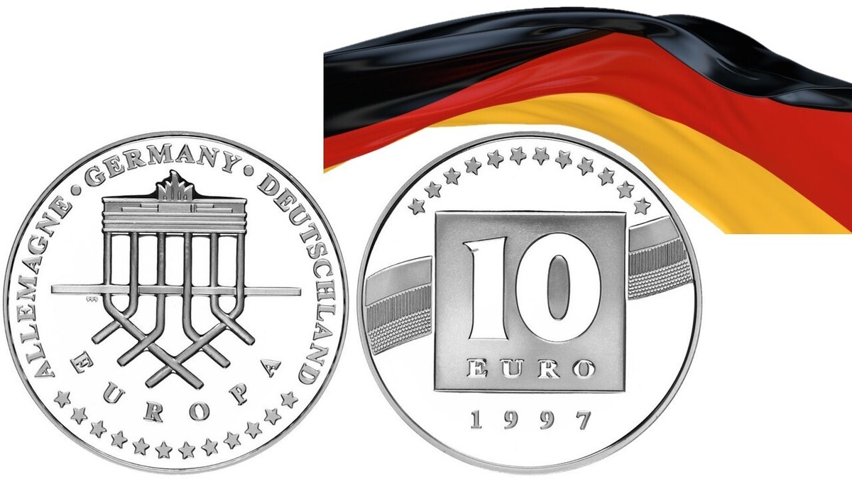 Germany 10 Euro 1997 Europa Silver Coin | eBay