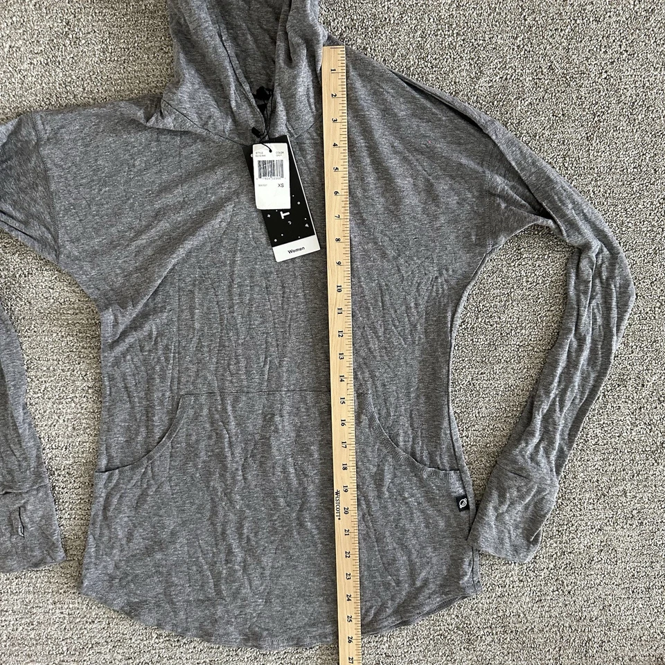Terez lightweight long sleeve shirt gray size XS - Image 4 of 4