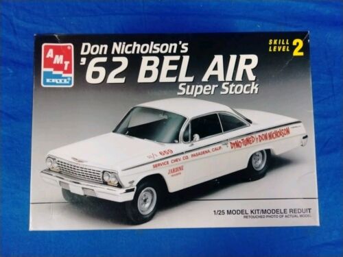 Don Nicholson's 1962 Chey Bel Air Super Stock AMT 1:25 Scale Model Kit