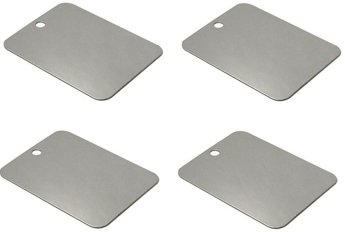 (4) Shatterproof Outdoor Mirror Great Signal Camping Hiking Emergencies Distress - 第 1/2 張圖片