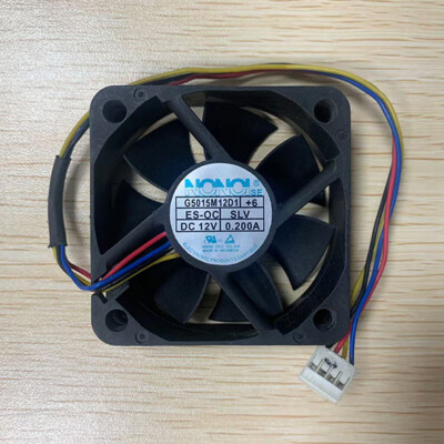 1PCS New NONOISE G5015M12D1+6 Cooling Fan 5015 DC12V 0.200A 5CM 4Pin