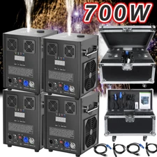 4PCS 700W Large Cold Spark Firework Machine Stage Effect DMX Machine Party Disco