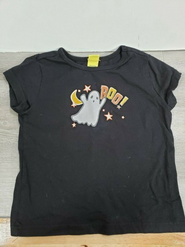 GIRLS HALLOWEEN THEMED SHIRTS LOT OF 3 Size 6 / 6X & MEDIUM BLACK ORANGE - Picture 2 of 12