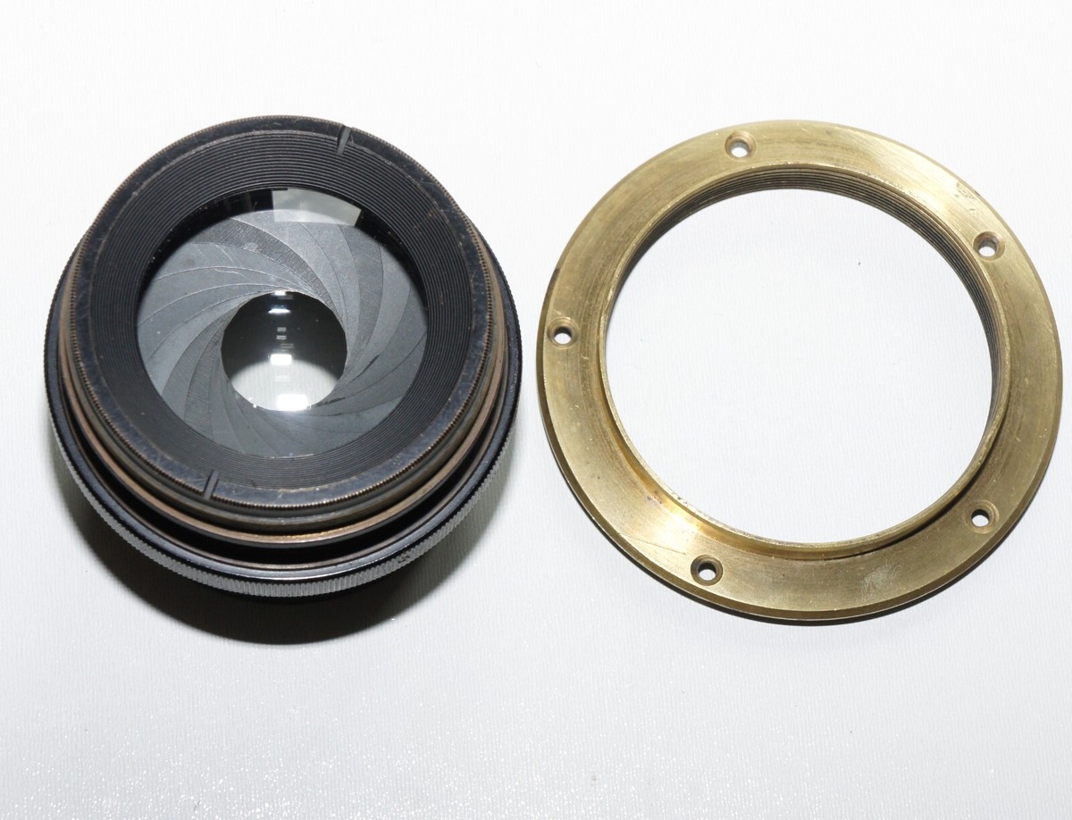 CARL ZEISS JENA TESSAR 4.5/21 cm LARGE FORMAT GERMAN BARREL CARL ZEISS JENA TESSAR 4.5/21 cm LARGE FORMAT GERMAN BARREL