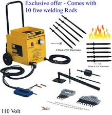 DentFix 505-110 The Maxi Dent Removal System, 110 Volt (With 10 FREE BONUS RODS)