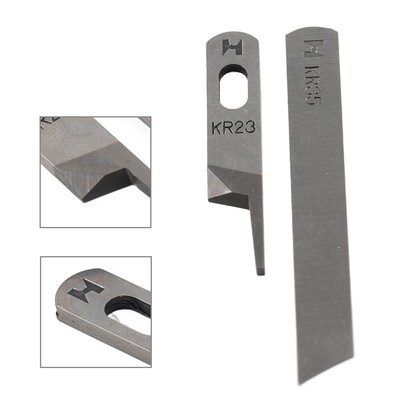 Overlock Serger Knife Upper Knife KR23 & Lower Knife KR35 For Siruba  Juki