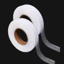 140 Yards 1/2 Inch Iron on Hemming Tape, 2 Rolls Adhesive No Sewing Hem Tape Sti