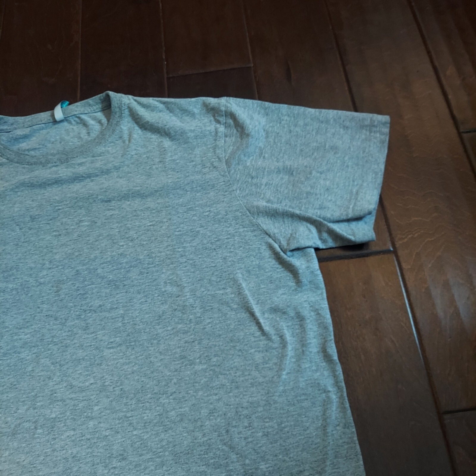 Bronzini Active Men's Solid Gray Heather Short Sl… - image 6