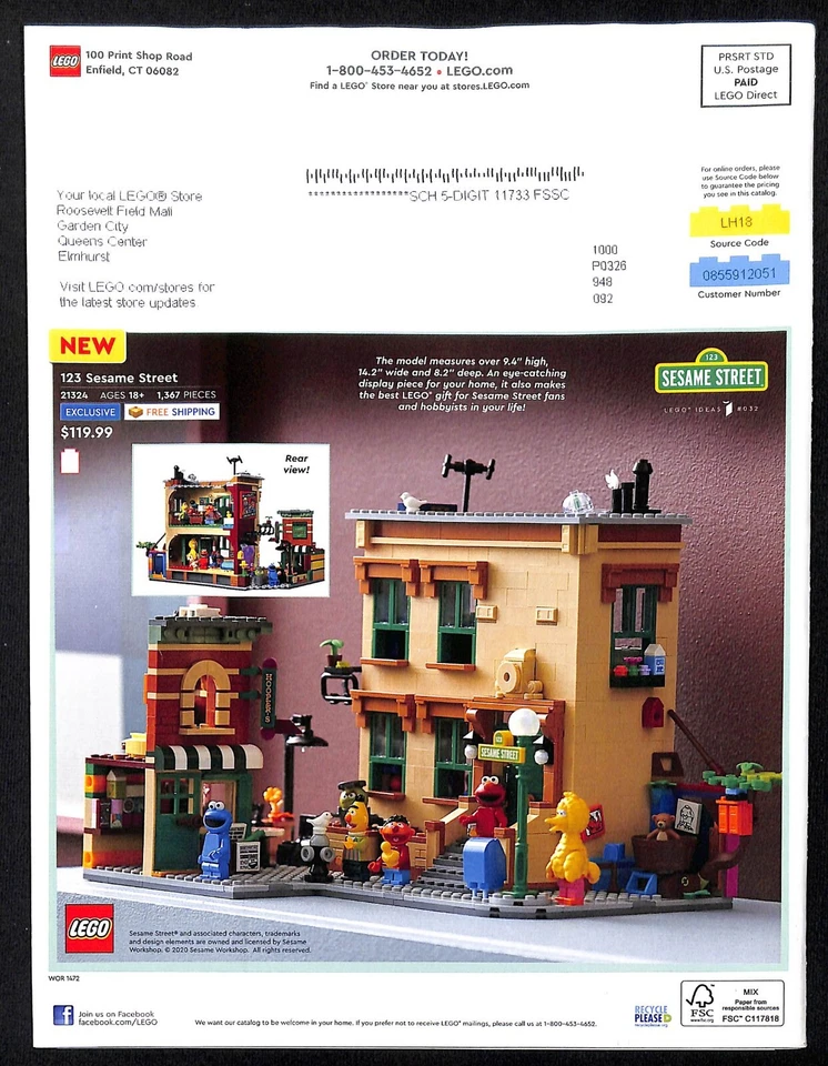 Lego Catalog Magazine HOLIDAY 2020 - Image 2 of 3