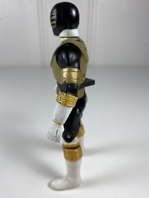 Power Rangers Zeo Black Gold Ranger Vintage Figure 1996 Bandai | eBay