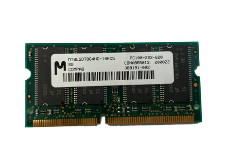 64MB LAPTOP MEMORY PC100 3.3V SDRAM 144 PIN SODIMM RAM IBM HP Compaq Toshiba