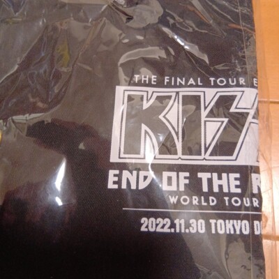 KISS Jacket End of the Road Final Tour Ever Japan 2022 Black Size