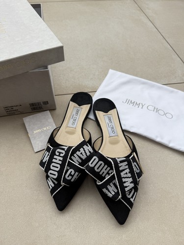 Jimmy Choo Mules Schwarz Gretchen Flat - Bild 2 von 6