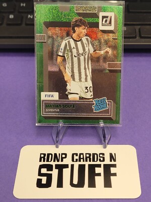 2022-23 DONRUSS SOCCER MATIAS SOULE RATED ROOKIE GREEN FOIL #197 JUVENTUS