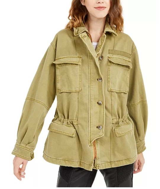 People Seize The Day Military Jacket 