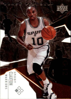 2003-04 Black Diamond #49 Speedy Claxton - NM-MT+