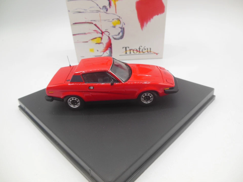 Trofeu 2001 Triumph TR7 Roadcar Vermillion Red RHD 1:43 scale - Image 2 of 4