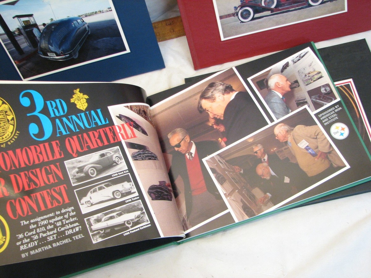 Set 4 Issues Automobile Quarterly Set Book Vol 28 1-4 1990