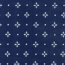 Longaberger 7" Measuring  Basket Classic Blue Fabric Over Edge Liner Only New