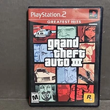 Grand Theft Auto III 3 PlayStation 2 PS2 Complete Greatest Hits Video Game