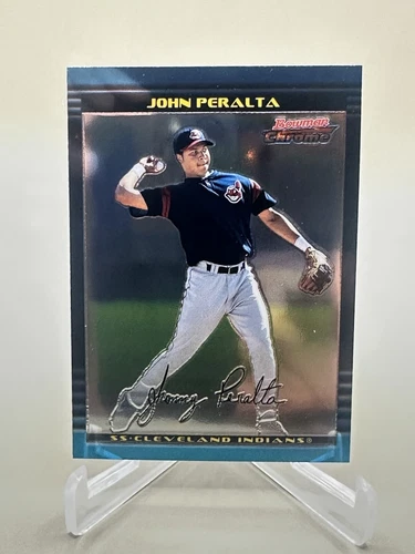 JOHNNY PERALTA 2002 Bowman Draft Chrome #BDP107 - NM/MT - Indians