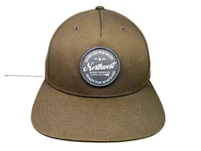 NRS NORTHWEST RIVER SUPPLIES Brown OUTDOOR HAT Kayak Hike Baseball Snapback Cap