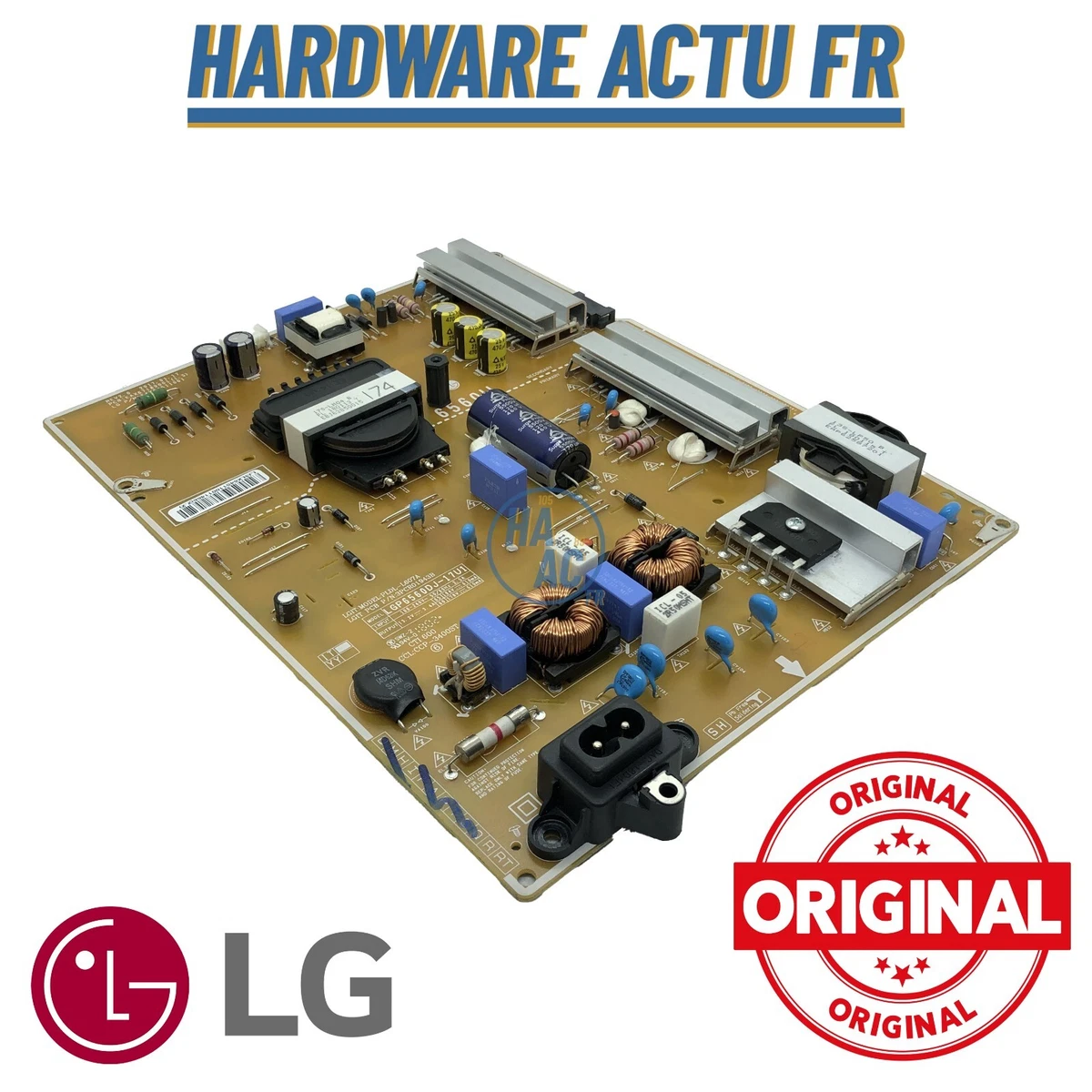 Carte Mère LG EBU66748102 - Pour TV OLED 55/65/77 Pouces - Pièce Détachée Neuve