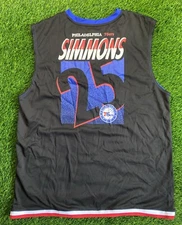 NBA Philadelphia 76ers #25 Ben Simmons Jersey Sleeveless Shirt Mens XL EUC