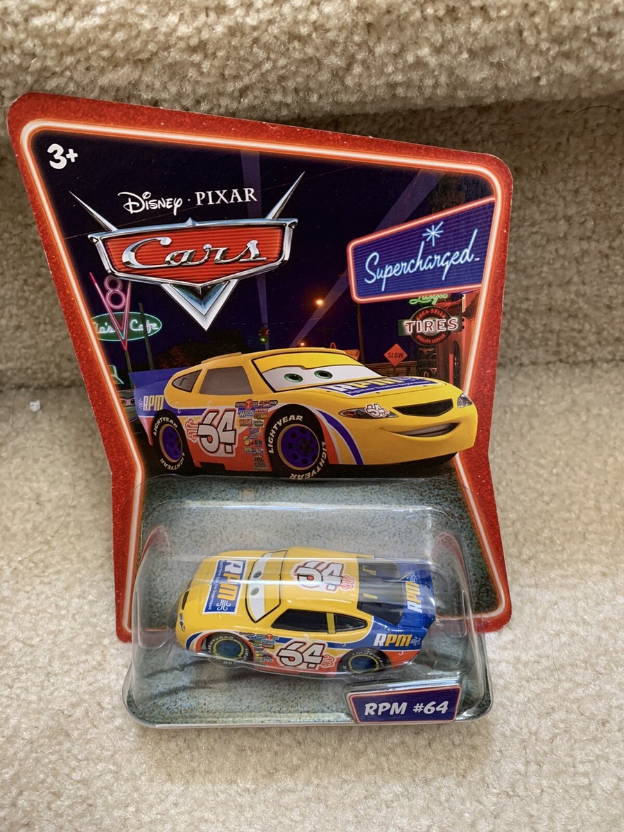Disney Pixar Cars Diecast RPM #64 Supercharged | eBay