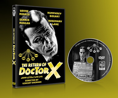 The Return of Doctor X - 1939 / AI REMASTERED - Humphrey Bogart, Rosemary Lane