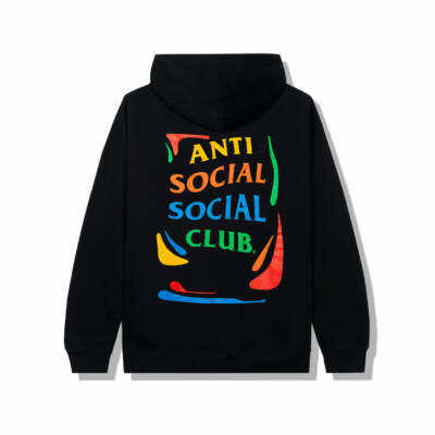 Anti Social Social Club BLACK SEE ME NOW? HOODIE — NEW — Small S